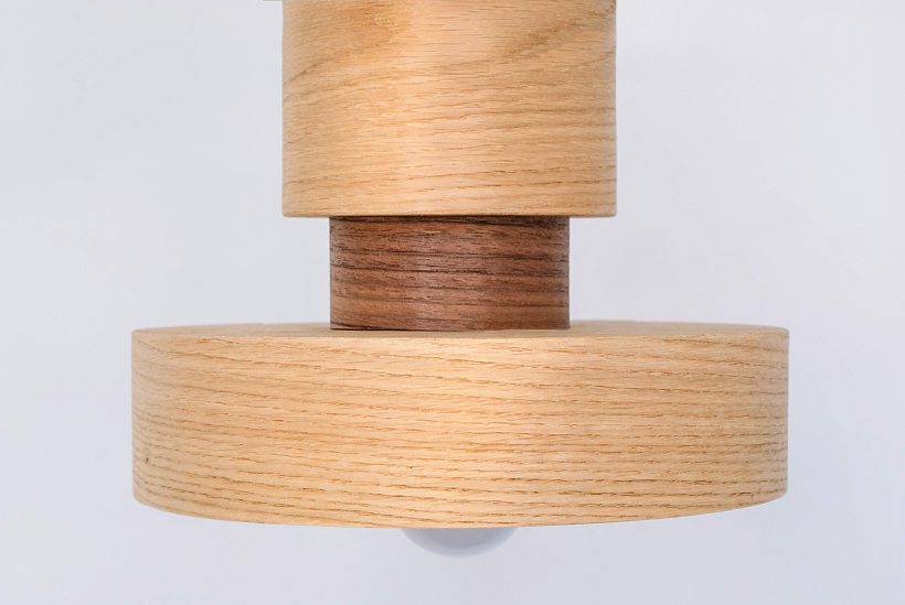 Japa Oak - Handmade Wood Ceiling Light