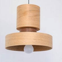 Japa Oak - Handmade Wood Ceiling Light
