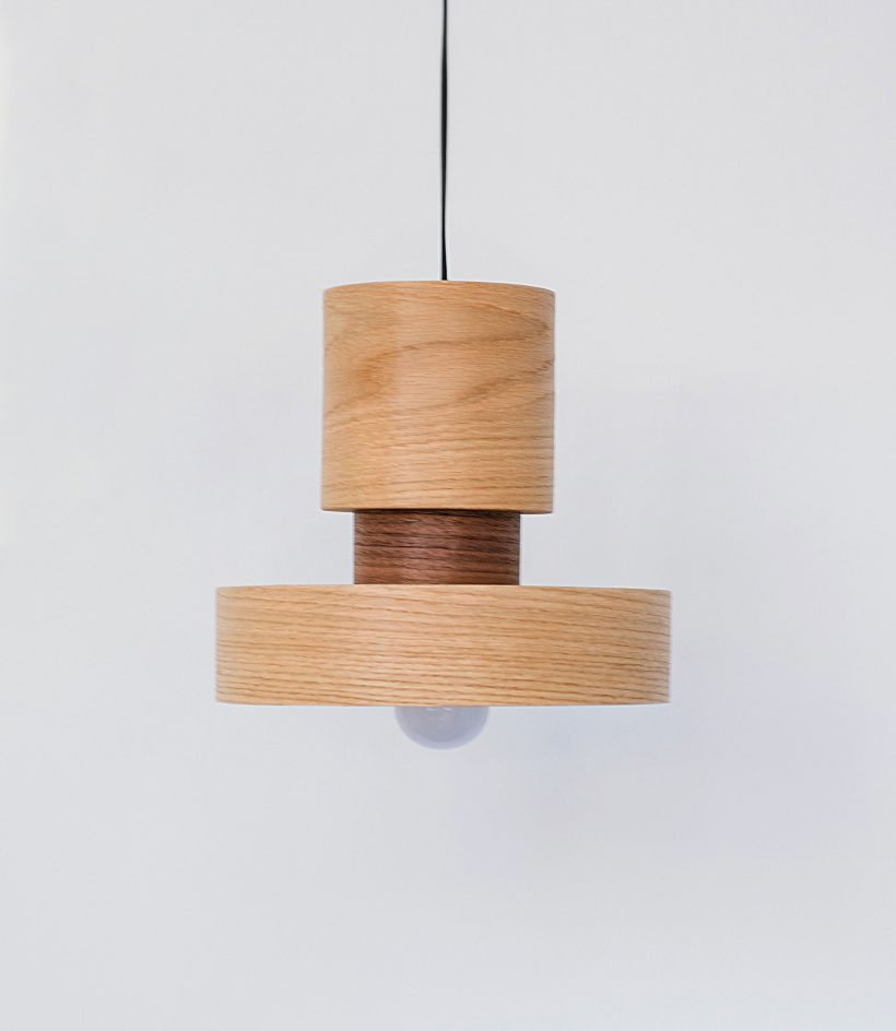 Japa Oak - Handmade Wood Ceiling Light