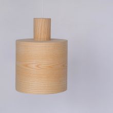 Barrel Ash - Handmade Wooden Pendant Light