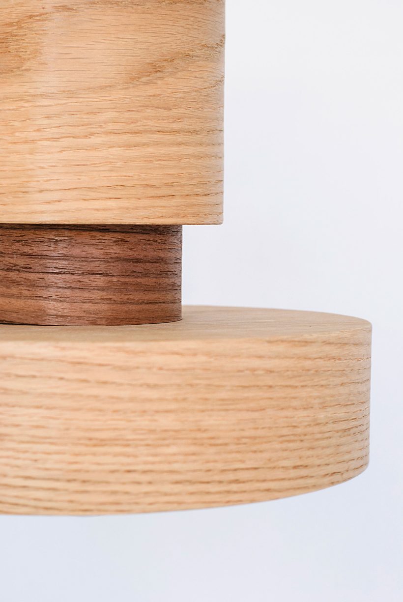 Japa Oak - Handmade Wood Ceiling Light