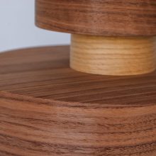 Japa Walnut - Handmade Wood Ceiling Light