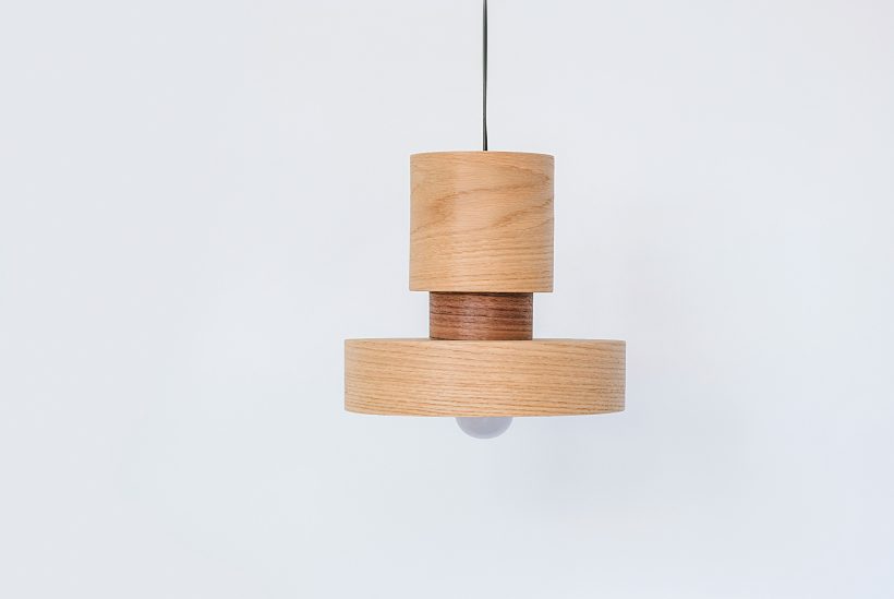 Japa Oak - Handmade Wood Ceiling Light