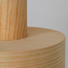 Barrel Ash - Handmade Wooden Pendant Light