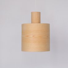 Barrel Ash - Handmade Wooden Pendant Light