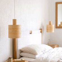 Barrel Ash - Handmade Wooden Pendant Light
