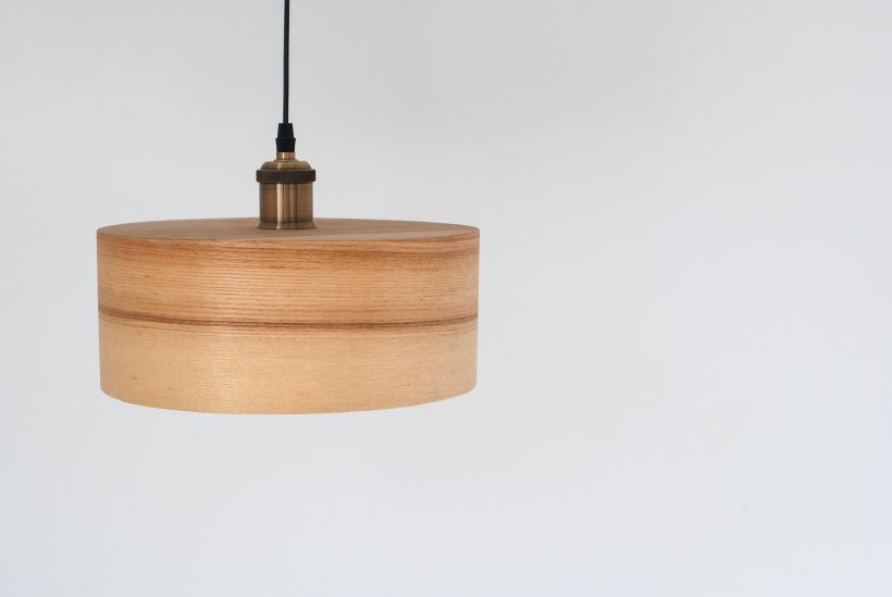 Nora Olivie Vintage - Handmade Wood Ceiling Light