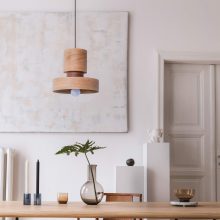 Japa Oak - Handmade Wood Ceiling Light