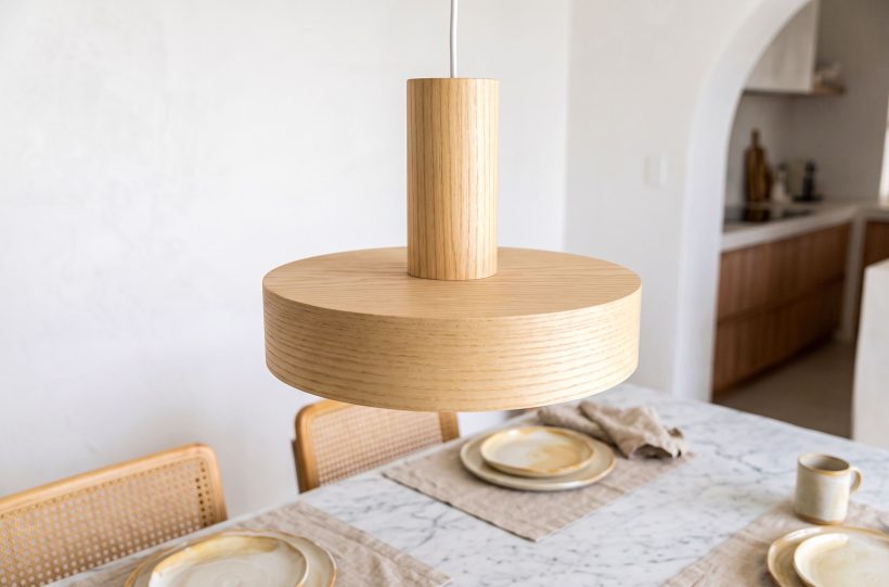 Nora Ash - Handmade Wooden Light