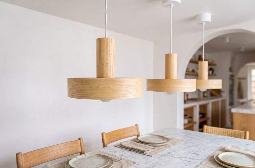 Nora Ash - Handmade Wooden Light