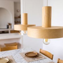 Nora Ash - Handmade Wooden Light