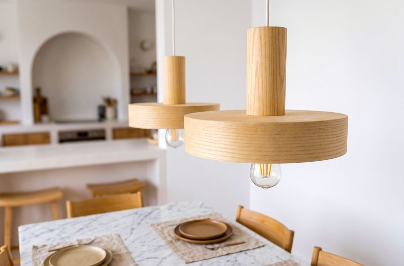 Nora Ash - Handmade Wooden Light