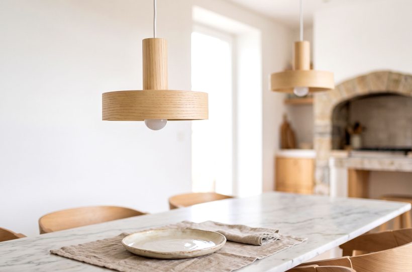 Nora Ash - Handmade Wooden Light