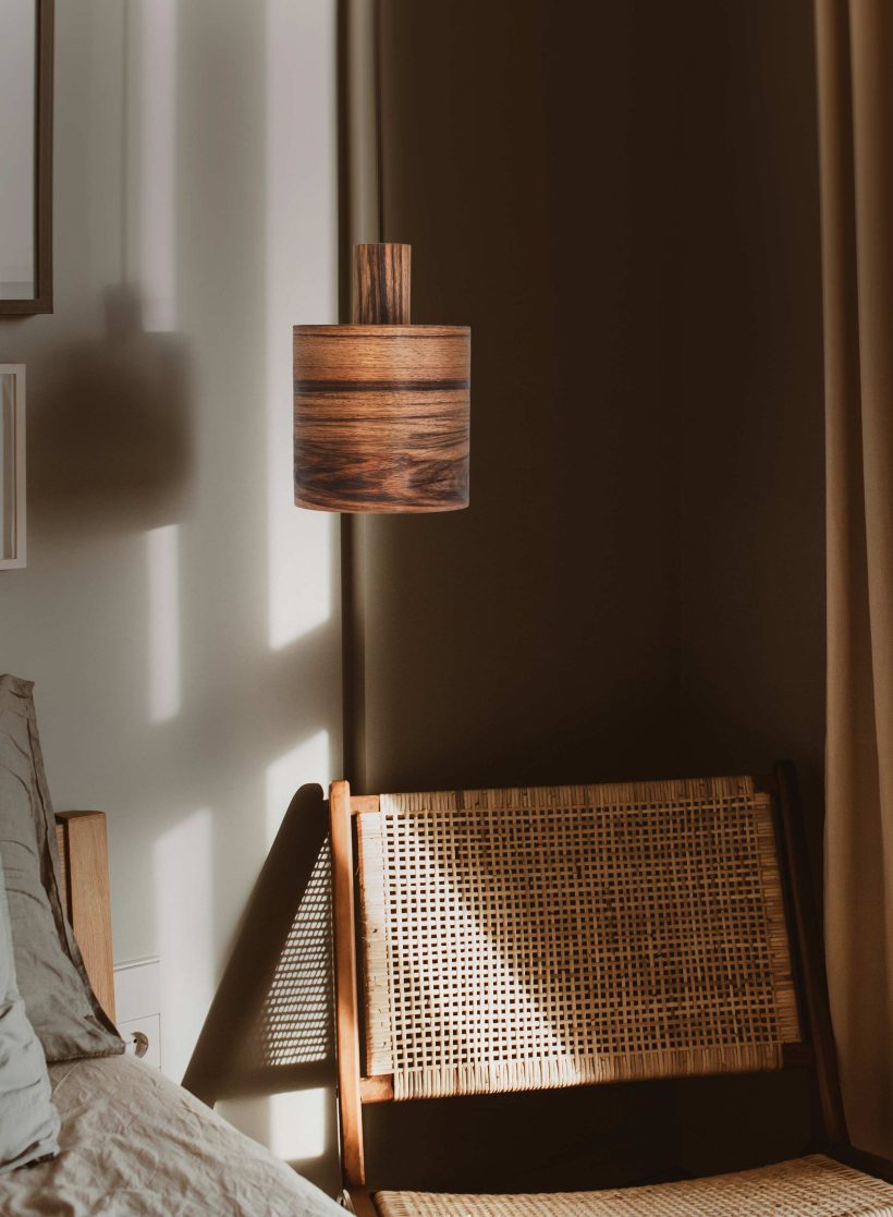 Barrel Mango - Handmade Wooden Pendant Light