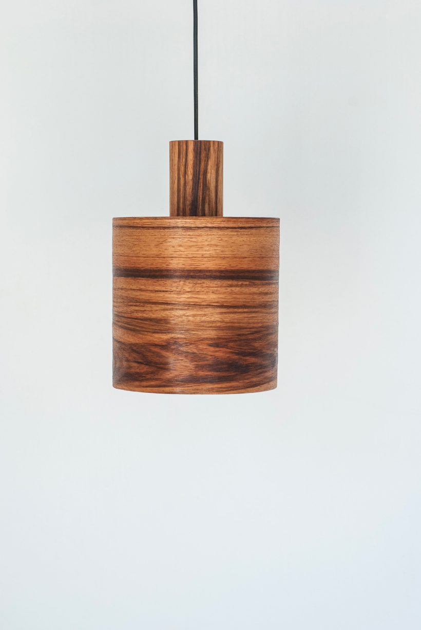 Barrel Mango - Handmade Wooden Pendant Light