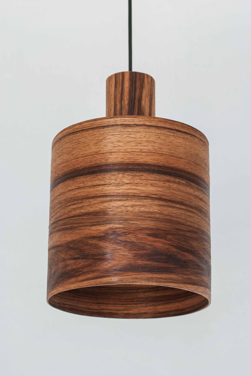 Barrel Mango - Handmade Wooden Pendant Light