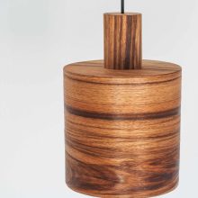 Barrel Mango - Handmade Wooden Pendant Light