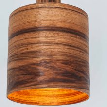 Barrel Mango - Handmade Wooden Pendant Light