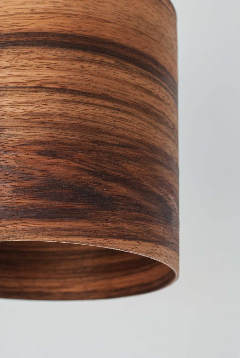 Barrel Mango - Handmade Wooden Pendant Light