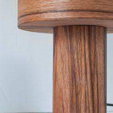 Χειροποίητο Ξύλινο Επιτραπέζιο Φωτιστικό "Barrel II Mango"