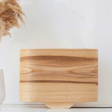 Wagon Olivie - Handmade Wooden Table Lamp