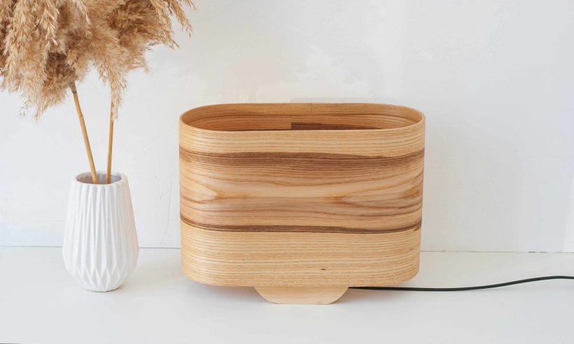 Wagon Olivie - Handmade Wooden Table Lamp