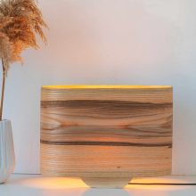 Wagon Olivie - Handmade Wooden Table Lamp