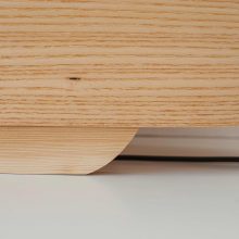 Wagon Olivie - Handmade Wooden Table Lamp